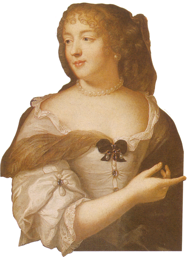 Ein Porträt einer Frau in einem weißen Kleid mit einer Perlenkette, vor einem weißen Hintergrund, das als Porträt der Maria Feodorovna, einer russischen Adligen aus dem 16. Jahrhundert, gilt, mit feinen Gesichtszügen, ihrem Haar zu einem ordentlichen Knoten gebunden und ihrem Kleid mit kunstvollen Spitzen verziert.