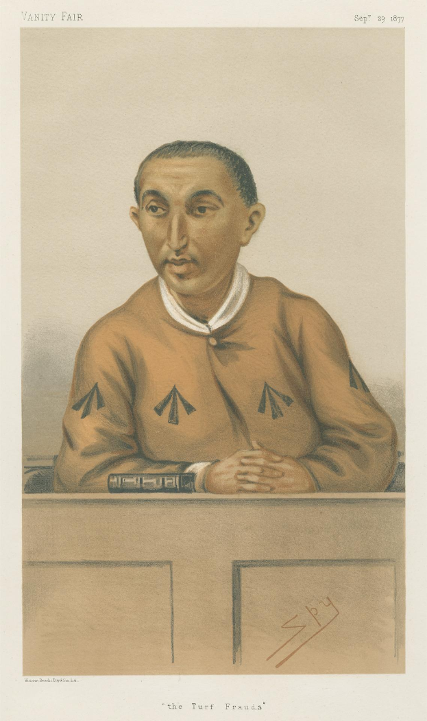 Ein Mann in einem weißen Hemd und dunklen Hosen sitzt an einem Tisch mit gefalteten Händen und zeigt einen ernsten Gesichtsausdruck, mit dem Text "Die Turf-Betrugsfälle" unten.