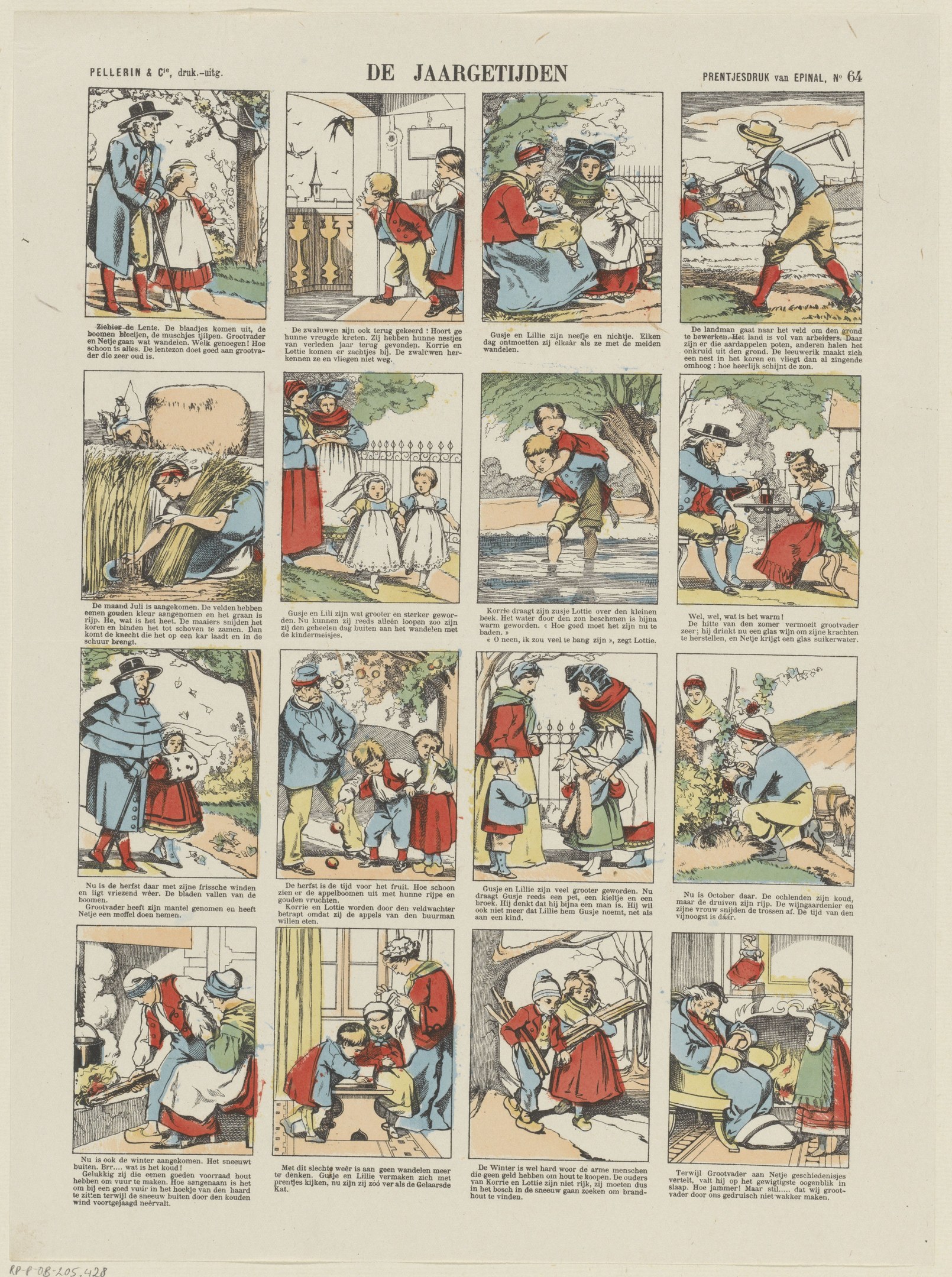 Cartoon-Illustration eines Mannes und einer Frau im Gespräch, mit dem Mann, der gestikuliert, umgeben von spielerischen Texten und Bildern auf einer Buchseite.