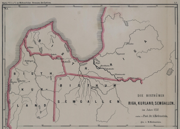 Eine detaillierte Karte von Deutschland mit der Ausdehnung des britischen Empire, begleitet von handschriftlichen Texten, die geografische Merkmale und Stadtnamen erwähnen.
